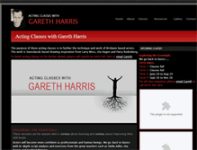 Tablet Screenshot of garethharris.com.au